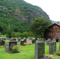 Bicycling and Walking around Flam, Norway