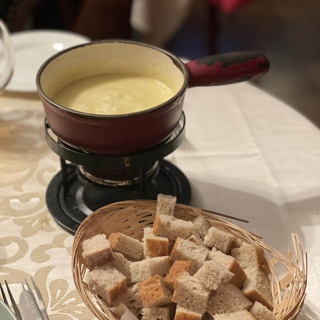 瑞士特色外牆芝士火鍋❤️🧀🫕