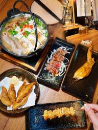 「旺角彌敦道575祝ご居酒屋,雞皮$38」