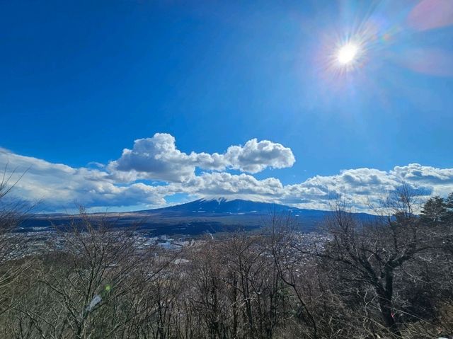 打卡必去河口湖景點｜富士山景觀纜車，居高臨下與富士山相望的天上山公園