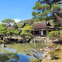 如詩如畫的京都銀閣寺🕍