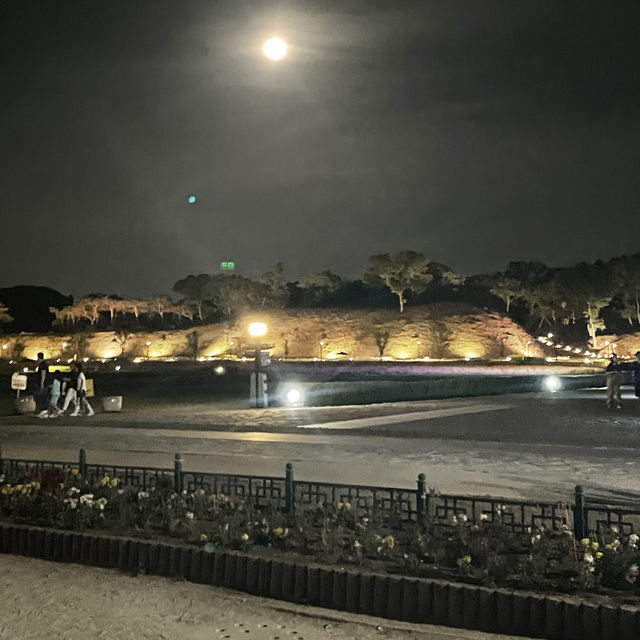古都を満喫！慶州　東洋最古の天文台【瞻星台】昼と夜