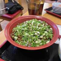 Fast and good Japanese food at Jewel Changi