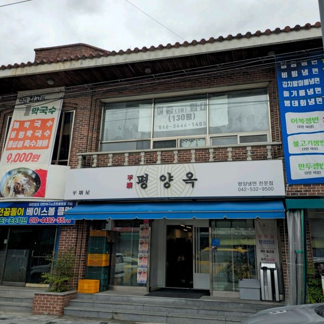 실내데이트 하기에 좋은 대전 평양냉면 맛집 평양옥 