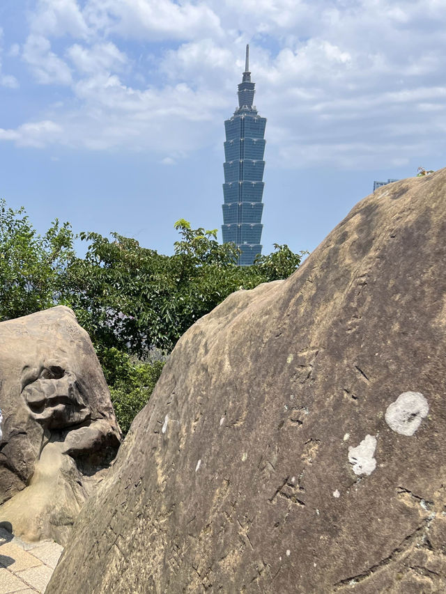 대만 타이페이가 한눈에 보이는 전망대 ‘샹산전망대‘