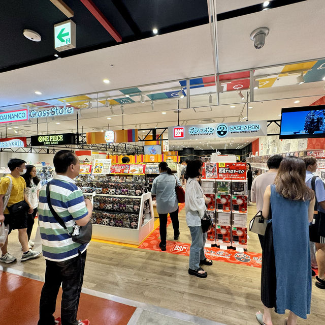 Character goods galore in Shinsaibashi