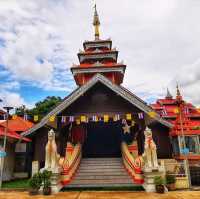 ชมสถาปัตยกรรมไทใหญ่ในเชียงราย ที่วัดสันป่าก่อ