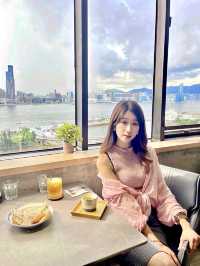 銅鑼灣全海景開揚Cafe☕️🍽🌊💫
