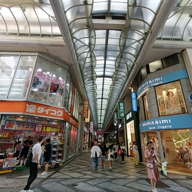 大阪観光スポット✨心斎橋筋商店街でショッピング✨