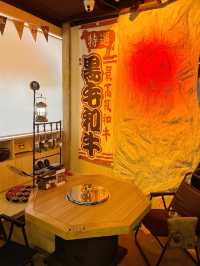 露營主題餐廳，可自選燒肉、壽喜燒或涮涮鍋