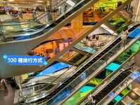 台南新天地-百燈點亮台南特展&時尚彩繪電扶梯