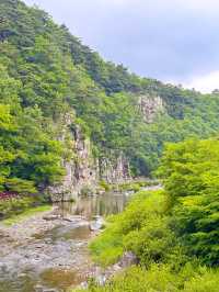 등산 후 계곡물놀이 할 수 있는 덕유산⛰