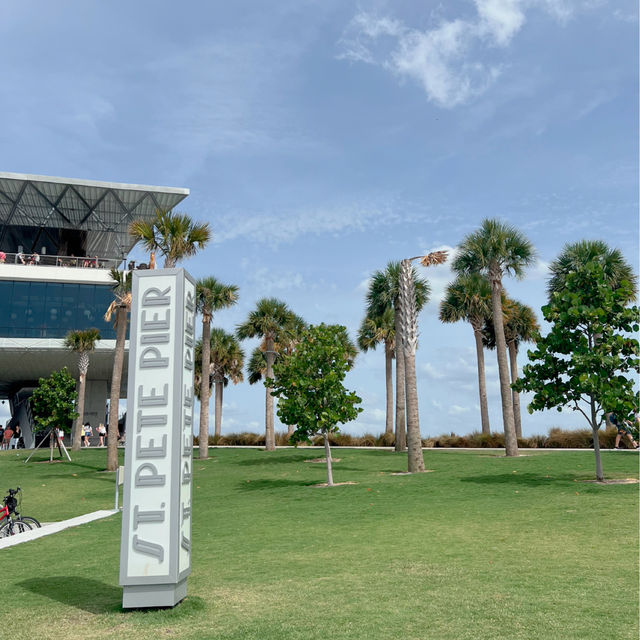 St.Pete Pier ท่าเรือริมทะเลฟลอริด้า