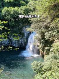 🇰🇷 The Romantic Legend of Cheonjeyeon Waterfalls 📍Jeju Island