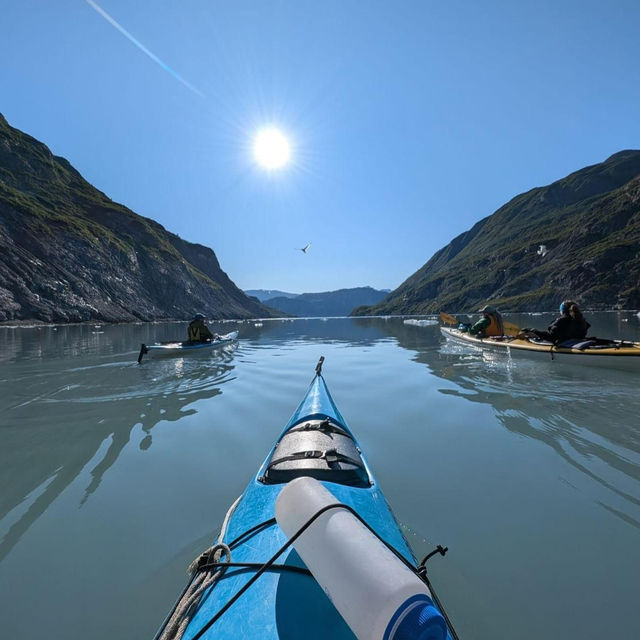 Glacier Kayaking in Alaska