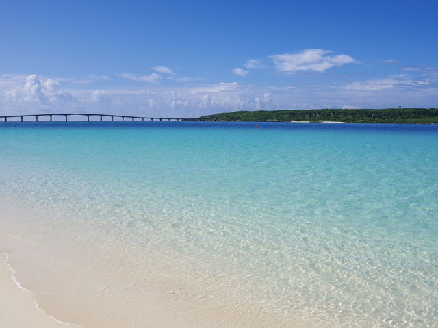 【沖縄・宮古島】宮古ブルーの白砂ビーチ🏖️