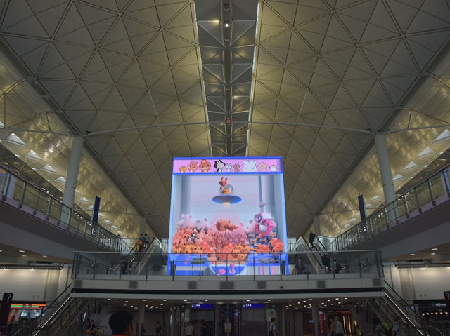 香港国際空港 到着時について
