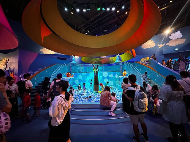 โซนสำหรับเด็กใน USJ : Elmo's Bubble Bubble