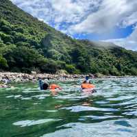   【西貢浮潛】藍天白雲，香港浮潛首選