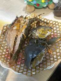 為食妹與浣熊到九龍城品嚐豪華海鮮盛宴粥底鍋