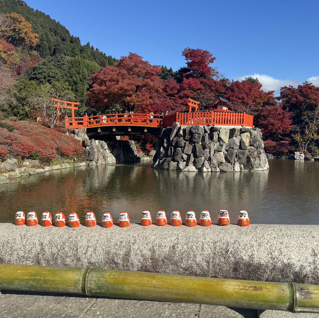 大阪近郊紅葉景點 - 勝尾寺🍁
