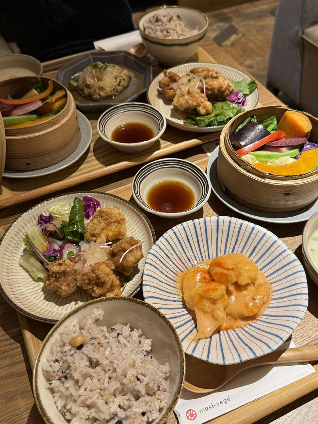 오사카 난바시티에서 찾은 헬시 카페, Musi Vege Cafe