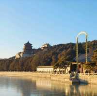 ดูพระอาทิตย์ตกดิน Summer palace ปักกิ่ง