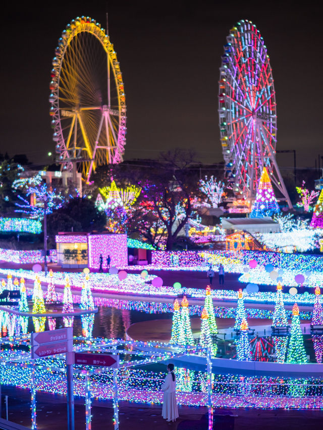 【見所は2つの観覧車！🎡】よみうりランド60周年のイルミネーションがアートで美しすぎる！！💎