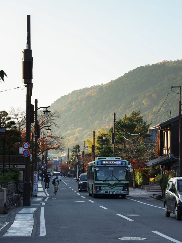 京都嵐山一日遊⛰️意想不到的美景就在這裡