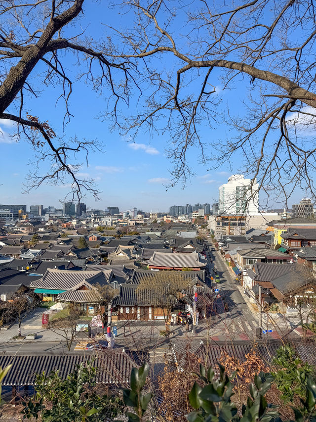 전주 한옥마을 뷰가 멋진 ‘오목대'