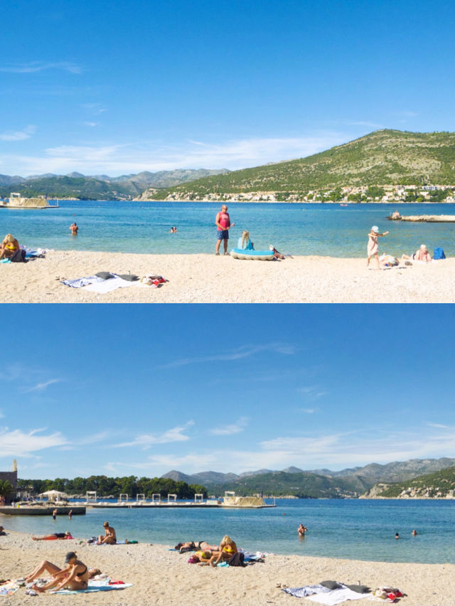 【ドゥブロヴニク🇭🇷】アドリア海の絶景ビーチ🏖
