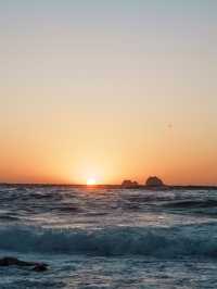 【神津島】前浜海岸の絶景サンセット🌅