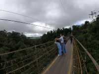 Thrilling Adventure at Rengganis Suspension Bridge