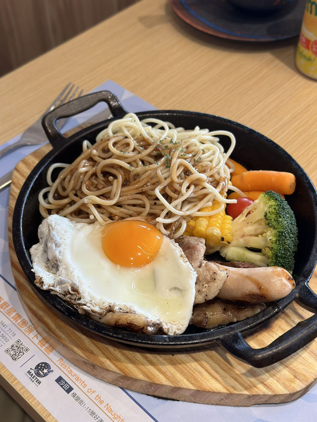 好運中心平民鐵板餐