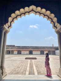 Intricate details of a palace 