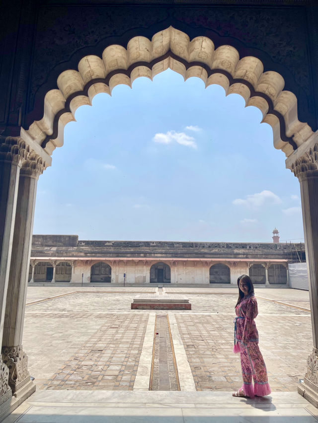 Intricate details of a palace 