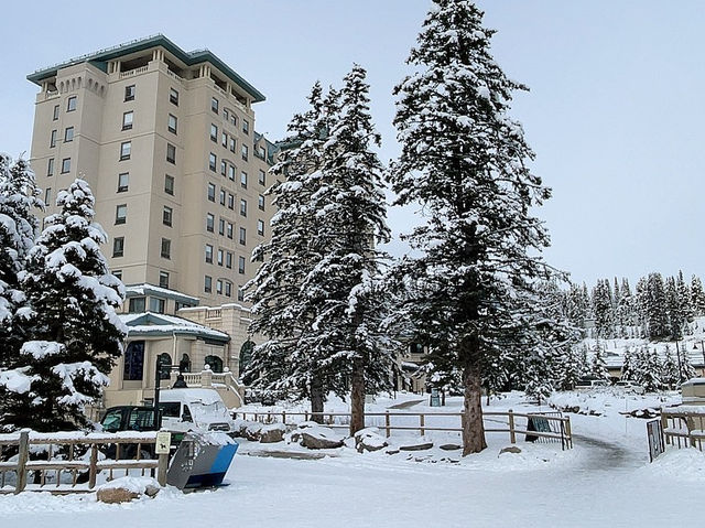 캐나다 밴프 여행중 설산이 물에 비춰 더 아름다웠던 Lake Louise!!