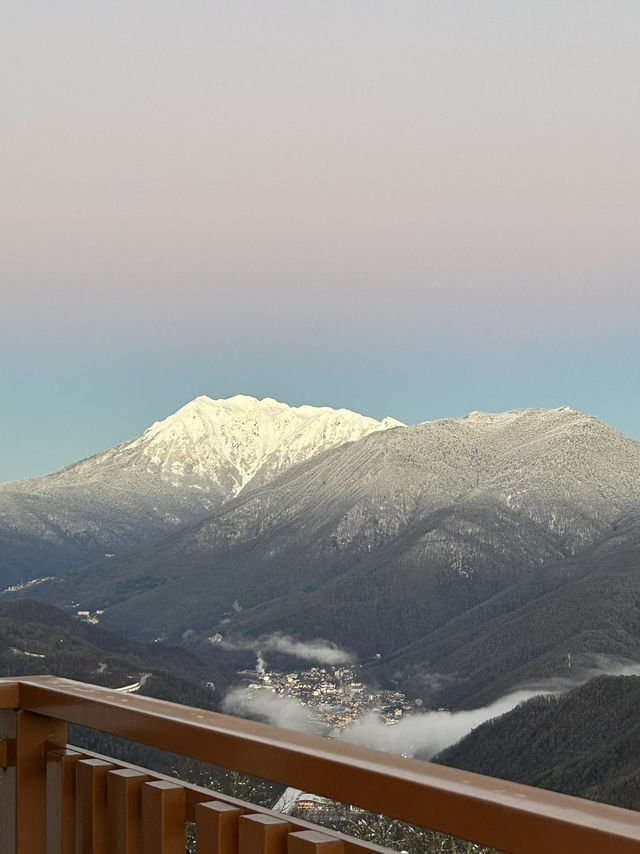 A hotel in mountains 🏔️ 