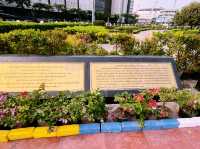 泰國曼谷歷史紀念碑公園推薦：Wongwian Yai วงเวียนใหญ่塔克辛紀念碑公園。適合拍照打卡遊玩、了解歷史