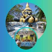 แจกแพลนเที่ยวไหว้พระ🪔🙏วัดเขาสูงแจ่มฟ้า กาญจนบุรี