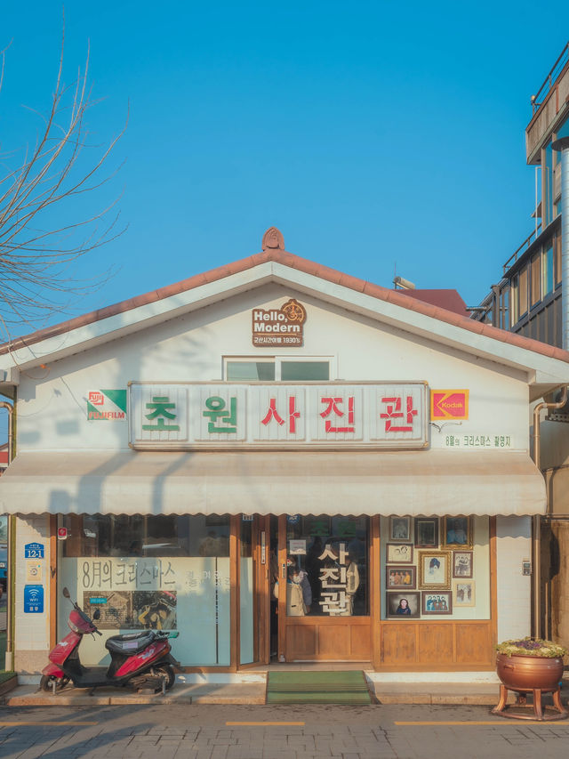 군산 레트로 영화속으로 시간 여행을 한다면“초원사진관”