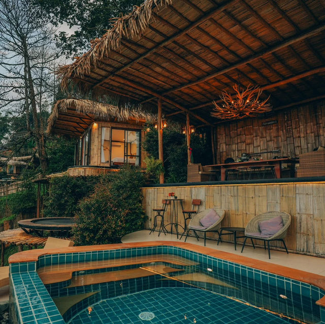 นอนชิลกลางหุบเขา หลงรักที่นี่สุดๆ 🤍🌳🍃