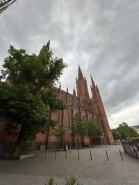 A worth visiting neo-gothic Church in Wiesbaden, Germany 