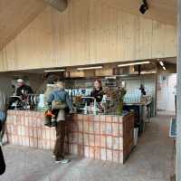 Lovely farm house style garden cafe