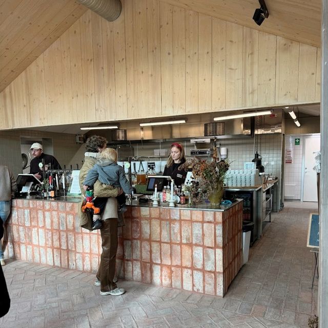 Lovely farm house style garden cafe