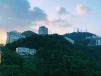 Skyline Serenity: The Peak by Day