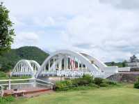 สะพานขาวทาชมภู อ.แม่ทา จ.ลำพูน