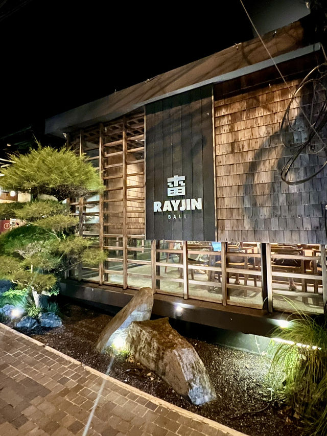 Rayjin ร้านอาหารญี่ปุ่นชื่อดังในบาหลี 