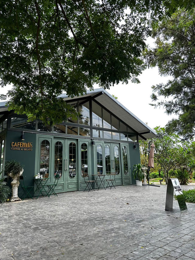 สวนช่อฟ้า cafe hills สำนักทอง ระยอง 