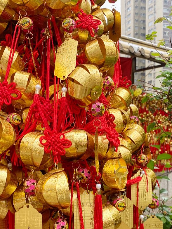 黃大仙祠，一年一參拜